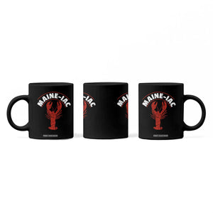Maine Lobster Coffee Mug Funny Maine iac Lobstering Fisherman