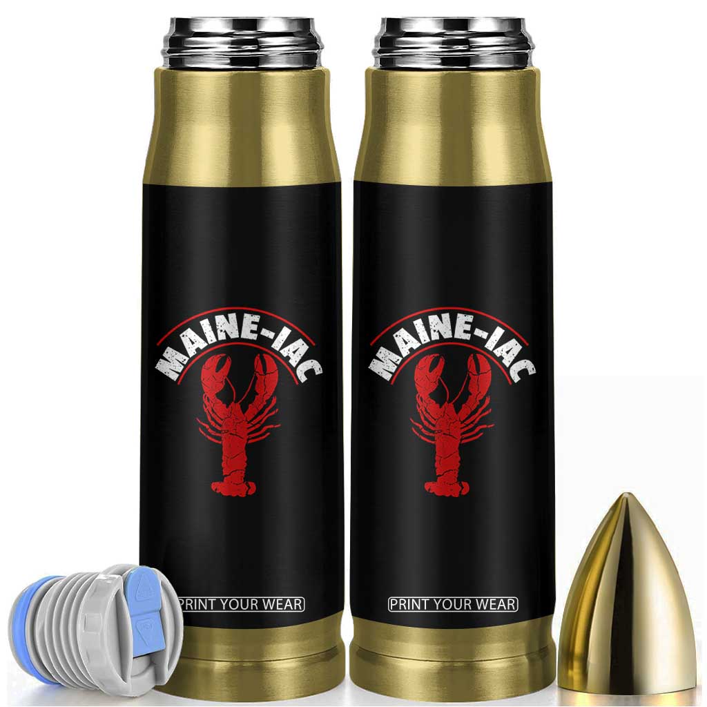 Maine Lobster Bullet Tumbler Funny Maine iac Lobstering Fisherman TS11 Black Print Your Wear