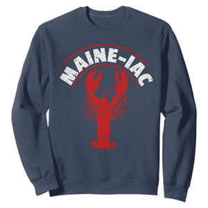 Maine Lobster Sweatshirt Funny Maine iac Lobstering Fisherman