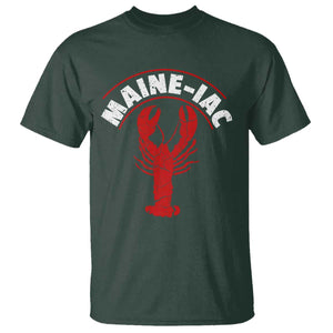 Maine Lobster T Shirt Funny Maine iac Lobstering Fisherman