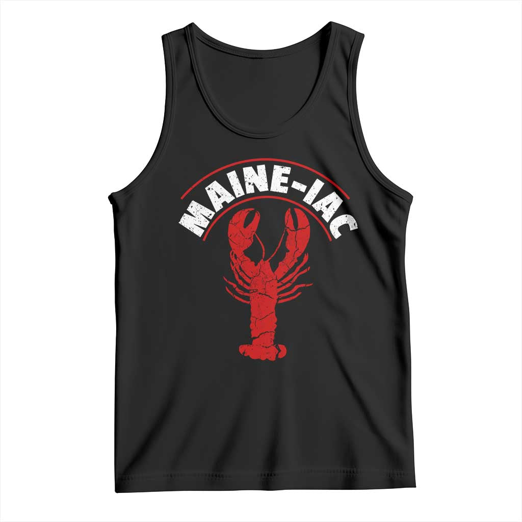 Maine Lobster Tank Top Funny Maine iac Lobstering Fisherman
