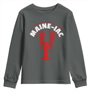 Maine Lobster Youth Sweatshirt Funny Maine iac Lobstering Fisherman