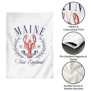 Maine Lobster New England Souvenir Pride Vintage Garden Flag
