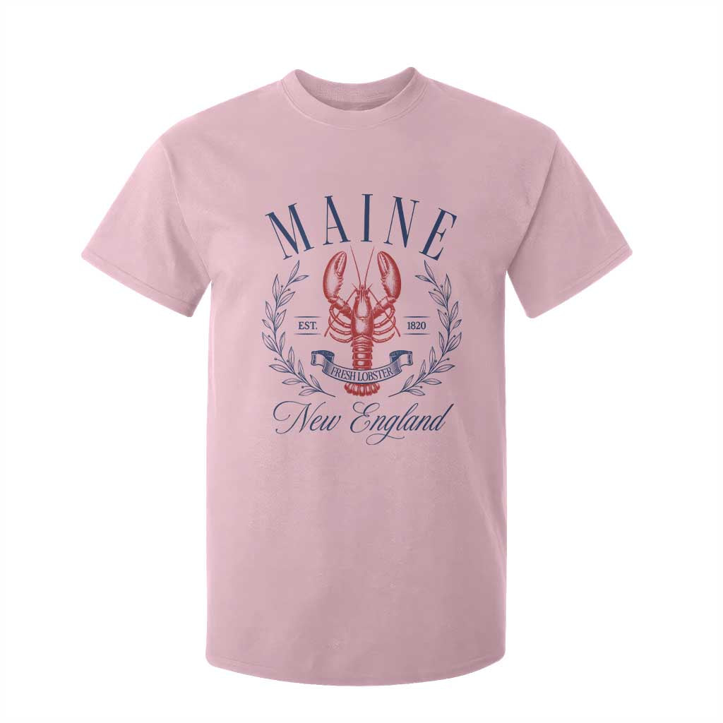 Maine Lobster New England Souvenir Pride Vintage T Shirt For Kid
