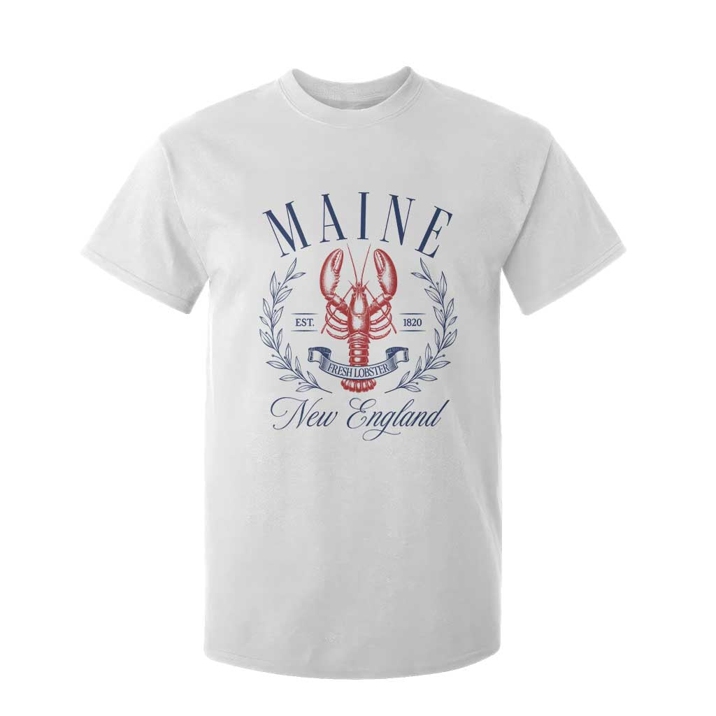 Maine Lobster New England Souvenir Pride Vintage T Shirt For Kid TS11 White Print Your Wear
