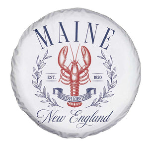 Maine Lobster New England Souvenir Pride Vintage Spare Tire Cover