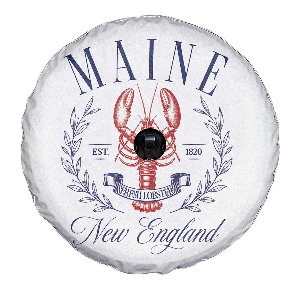 Maine Lobster New England Souvenir Pride Vintage Spare Tire Cover