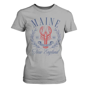 Maine Lobster New England Souvenir Pride Vintage T Shirt For Women