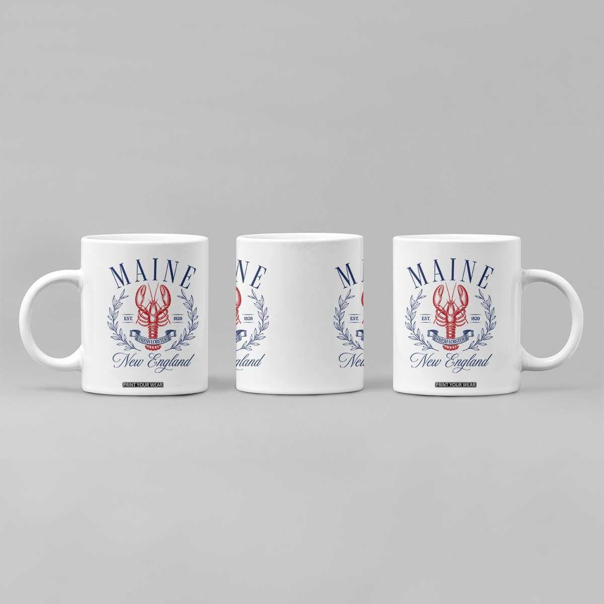 Maine Lobster New England Souvenir Pride Vintage Coffee Mug