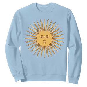 Argentina Sol De Mayo Vintage Argentinian Sun Throwback Design Sweatshirt