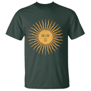 Argentina Sol De Mayo Vintage Argentinian Sun Throwback Design T Shirt