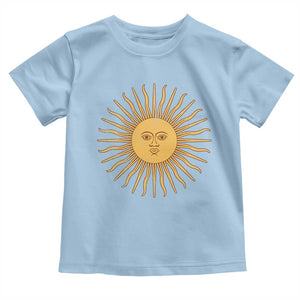 Argentina Sol De Mayo Vintage Argentinian Sun Throwback Design Toddler T Shirt