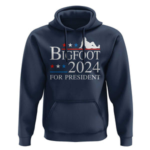 Funny Bigfoot For President Hoodie Vote Sexy Sasquatch American Flag Star TS11 Navy Print Your Wear