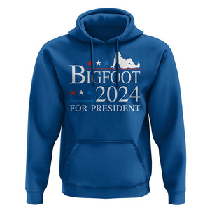 Funny Bigfoot For President Hoodie Vote Sexy Sasquatch American Flag Star TS11 Royal Blue Print Your Wear