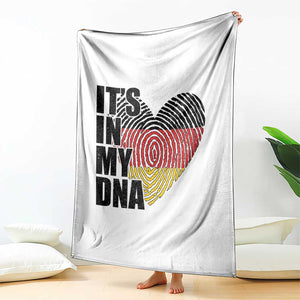 German Pride Throw Blanket It Is In My DNA Patriotic Germany Flag TS11 Print Your Wear