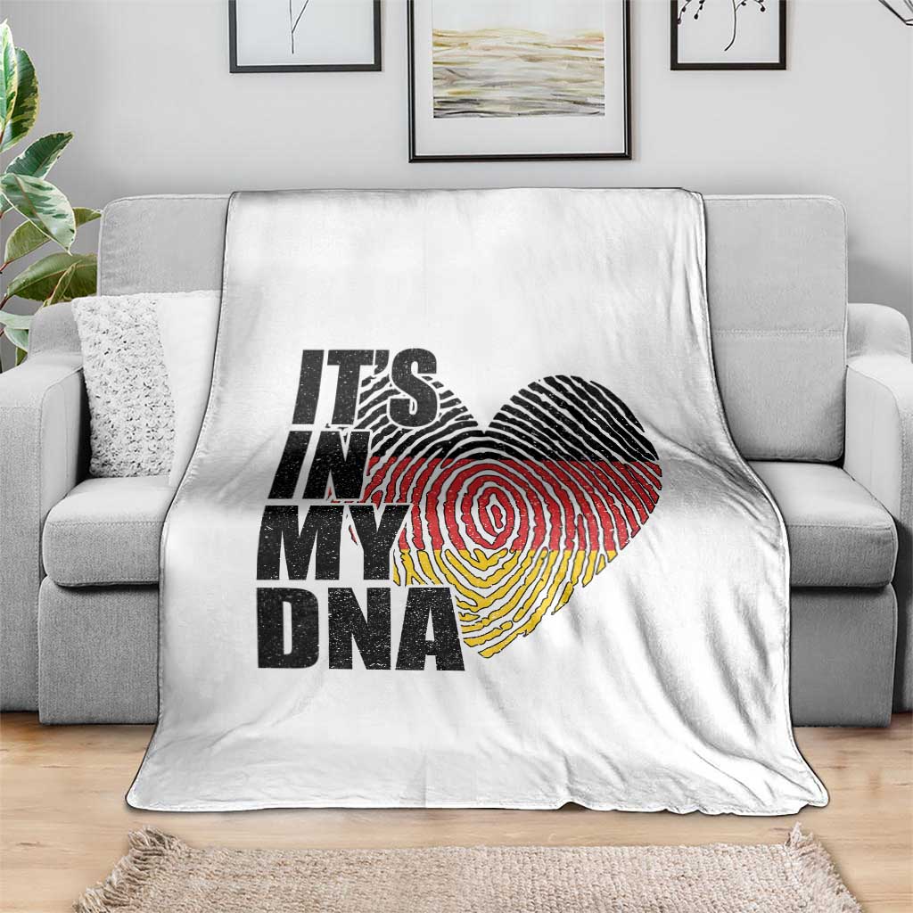 German Pride Throw Blanket It Is In My DNA Patriotic Germany Flag TS11 Print Your Wear