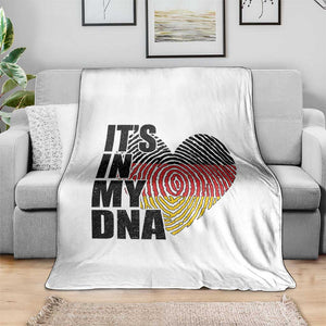 German Pride Throw Blanket It Is In My DNA Patriotic Germany Flag TS11 Print Your Wear