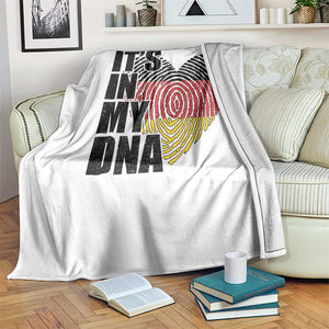 German Pride Throw Blanket It Is In My DNA Patriotic Germany Flag TS11 Print Your Wear