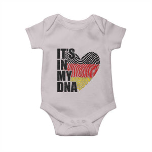 German Pride Baby Onesie It Is In My DNA Patriotic Germany Flag TS11 Ice Gray Print Your Wear