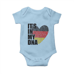 German Pride Baby Onesie It Is In My DNA Patriotic Germany Flag TS11 Light Blue Print Your Wear