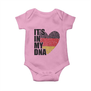German Pride Baby Onesie It Is In My DNA Patriotic Germany Flag TS11 Light Pink Print Your Wear