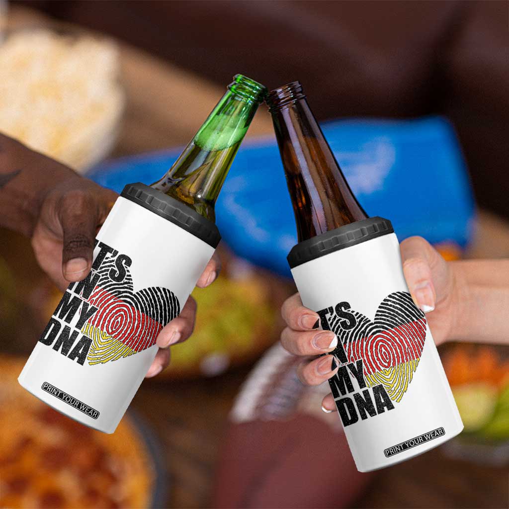German Pride 4 in 1 Can Cooler Tumbler It Is In My DNA Patriotic Germany Flag TS11 Print Your Wear