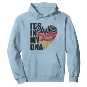 German Pride Hoodie It Is In My DNA Patriotic Germany Flag TS11 Light Blue Print Your Wear