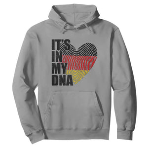 German Pride Hoodie It Is In My DNA Patriotic Germany Flag TS11 Sport Gray Print Your Wear