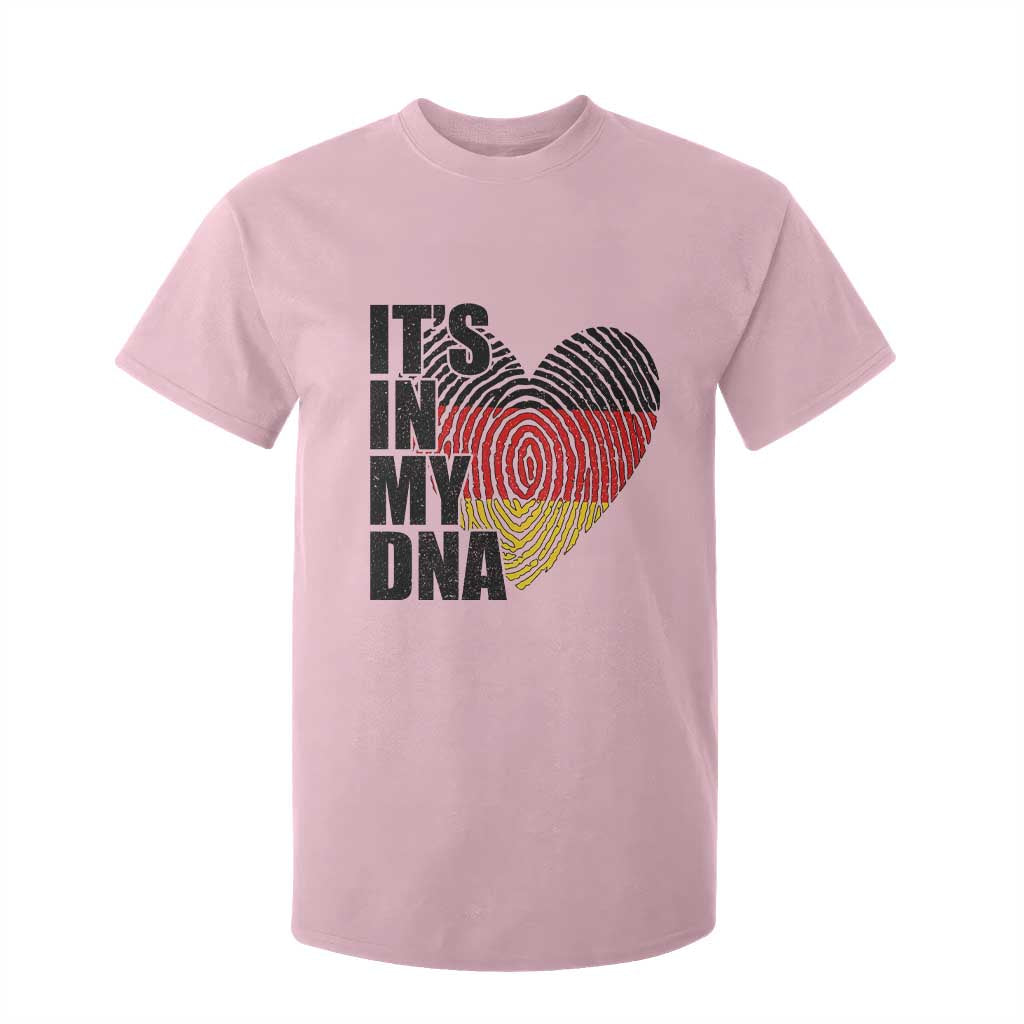 German Pride T Shirt For Kid It Is In My DNA Patriotic Germany Flag TS11 Light Pink Print Your Wear