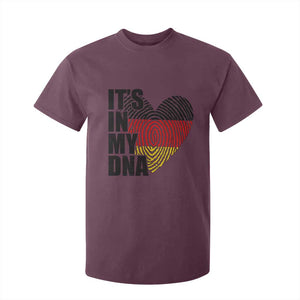 German Pride T Shirt For Kid It Is In My DNA Patriotic Germany Flag TS11 Maroon Print Your Wear