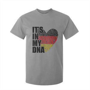 German Pride T Shirt For Kid It Is In My DNA Patriotic Germany Flag TS11 Sport Gray Print Your Wear