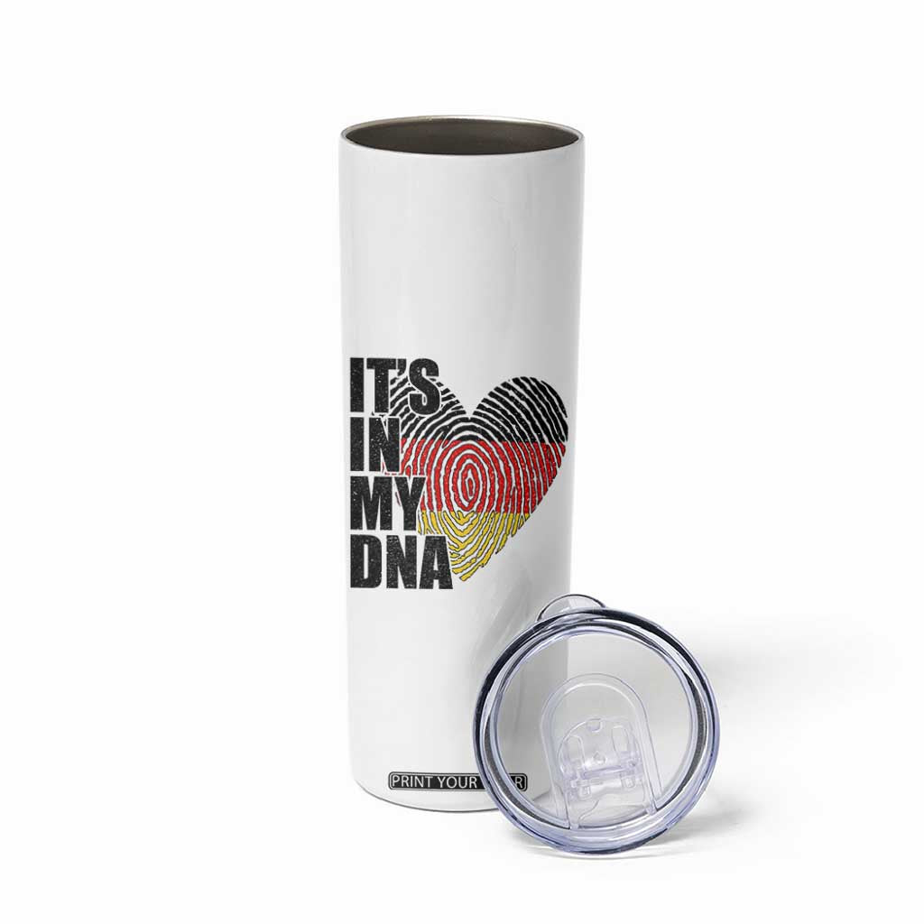 German Pride Skinny Tumbler It Is In My DNA Patriotic Germany Flag TS11 Print Your Wear