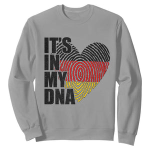 German Pride Sweatshirt It Is In My DNA Patriotic Germany Flag TS11 Sport Gray Print Your Wear