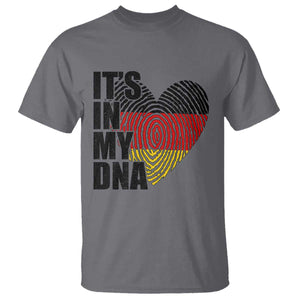 German Pride T Shirt It Is In My DNA Patriotic Germany Flag TS11 Charcoal Print Your Wear