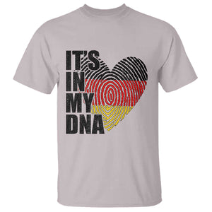 German Pride T Shirt It Is In My DNA Patriotic Germany Flag TS11 Ice Gray Print Your Wear