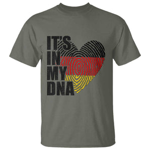 German Pride T Shirt It Is In My DNA Patriotic Germany Flag TS11 Military Green Print Your Wear
