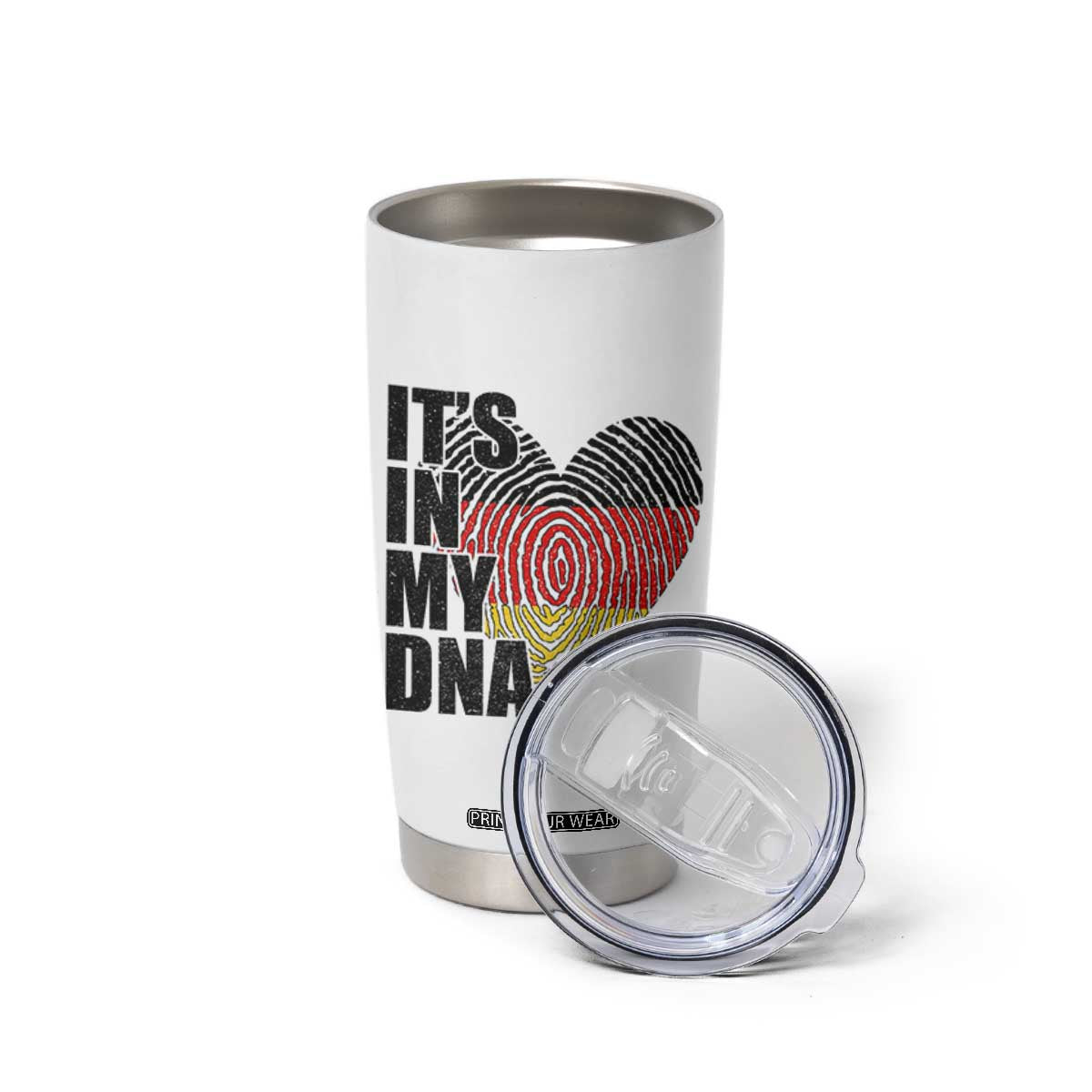 German Pride Tumbler Cup It Is In My DNA Patriotic Germany Flag TS11 Print Your Wear