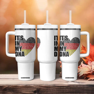 German Pride Tumbler With Handle It Is In My DNA Patriotic Germany Flag TS11 Print Your Wear