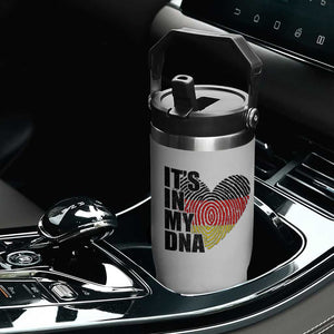 German Pride Flip Straw Tumbler It Is In My DNA Patriotic Germany Flag TS11 Print Your Wear