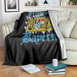 Freustaat Bayern Throw Blanket Bavaria German Munich Oktoberfest TS11 Print Your Wear