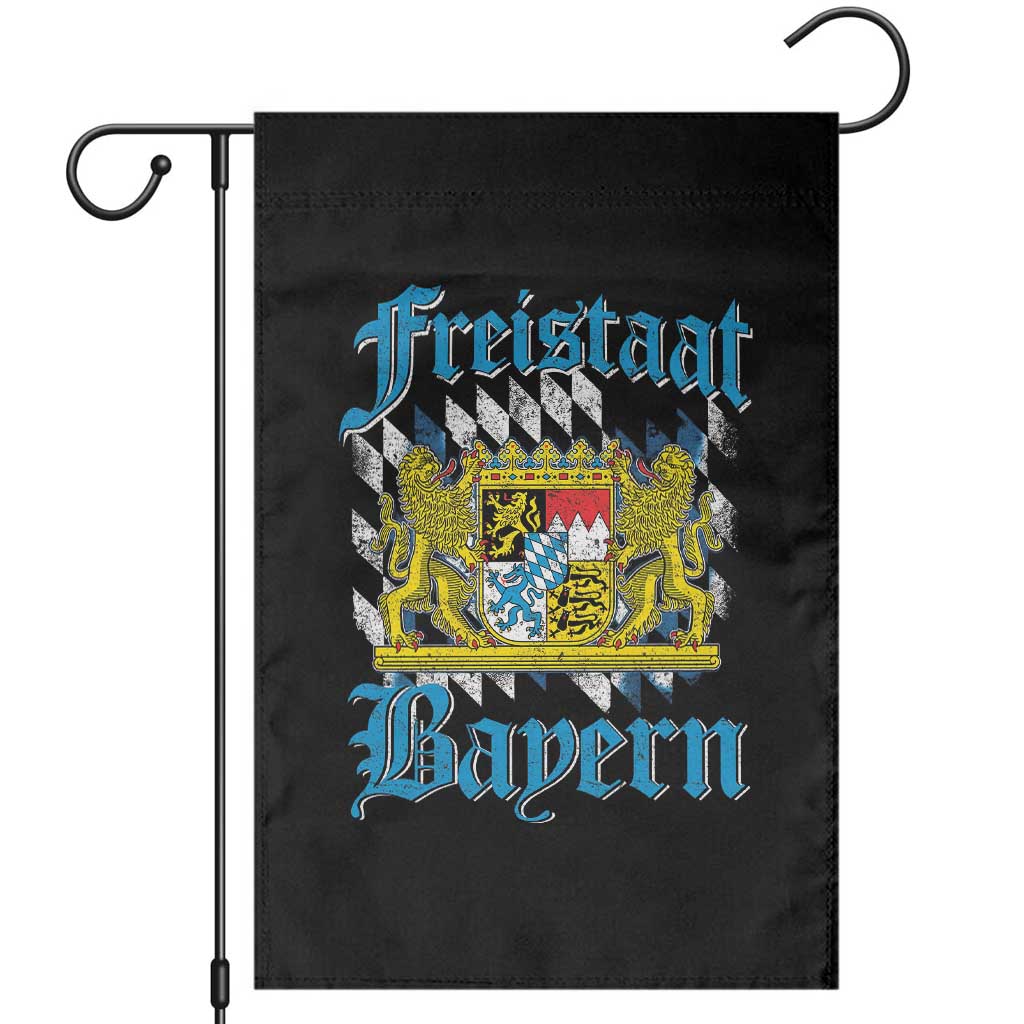 Freustaat Bayern Garden Flag Bavaria German Munich Oktoberfest TS11 Black Print Your Wear