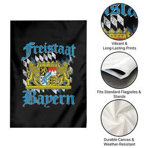 Freustaat Bayern Garden Flag Bavaria German Munich Oktoberfest TS11 Print Your Wear