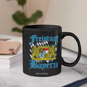 Freistaat Bayern Coffee Mug Bavaria German Munich Oktoberfest TS11 Print Your Wear