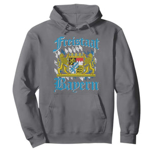Freustaat Bayern Hoodie Bavaria German Munich Oktoberfest TS11 Charcoal Print Your Wear