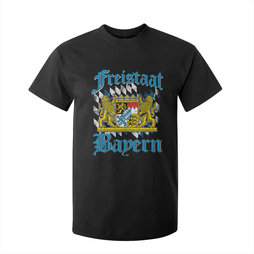 Freustaat Bayern T Shirt For Kid Bavaria German Munich Oktoberfest TS11 Black Print Your Wear