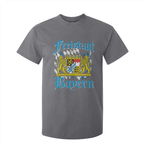 Freistaat Bayern T Shirt For Kid Bavaria German Munich Oktoberfest TS11 Charcoal Print Your Wear