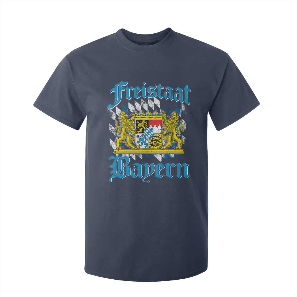 Freustaat Bayern T Shirt For Kid Bavaria German Munich Oktoberfest TS11 Navy Print Your Wear