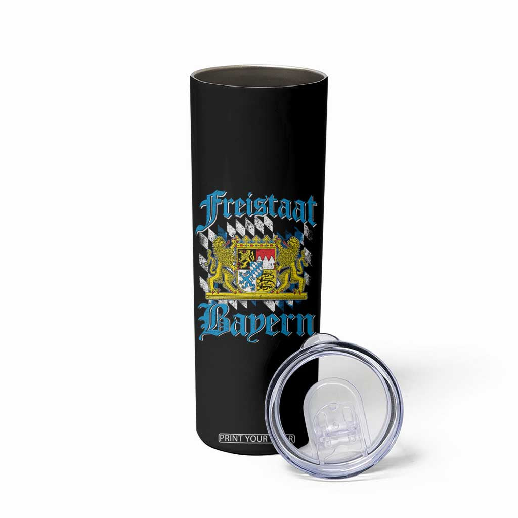Freistaat Bayern Skinny Tumbler Bavaria German Munich Oktoberfest TS11 Print Your Wear
