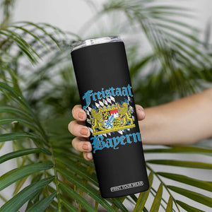 Freistaat Bayern Skinny Tumbler Bavaria German Munich Oktoberfest TS11 Print Your Wear