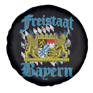 Freustaat Bayern Spare Tire Cover Bavaria German Munich Oktoberfest TS11 Print Your Wear